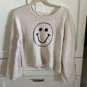 Madewell Smiley Face Sweater :) Size S